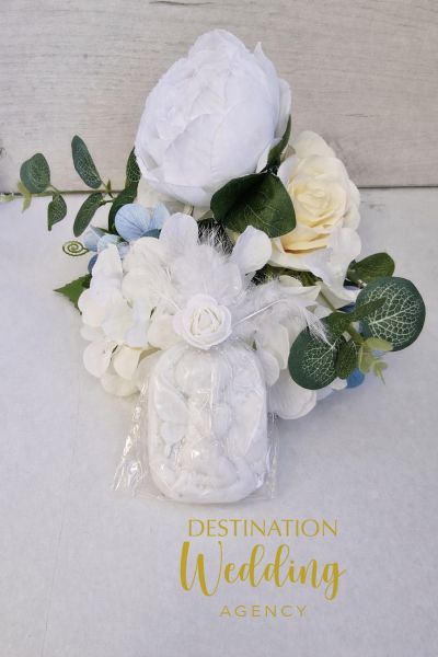 Сапун ANGEL в бяло за кръщене