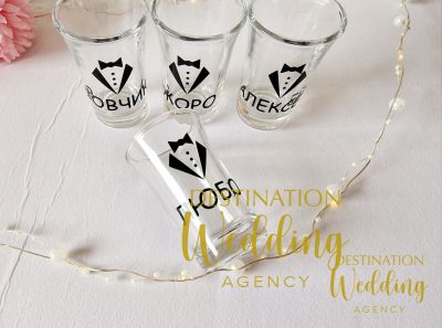 Персонализирано шотче – подарък за гостите на вашето ергенско парти