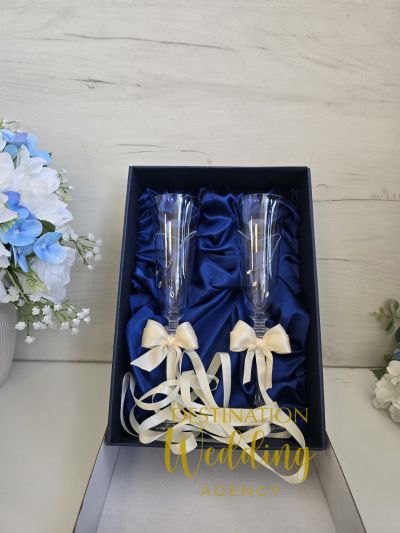 Кристални ритуални чаши с камъчета Swarovski (1)
